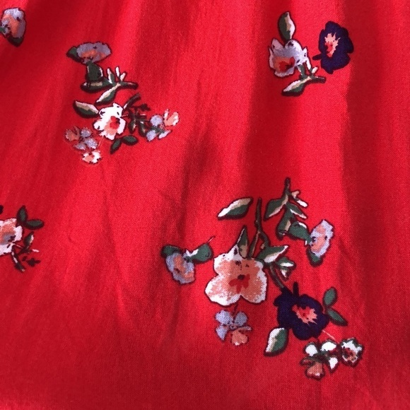 Charlotte Russe Red Floral Summer Dress - Picture 4 of 9